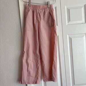 Zara Girls 11-12Y Nylon Pink Pants